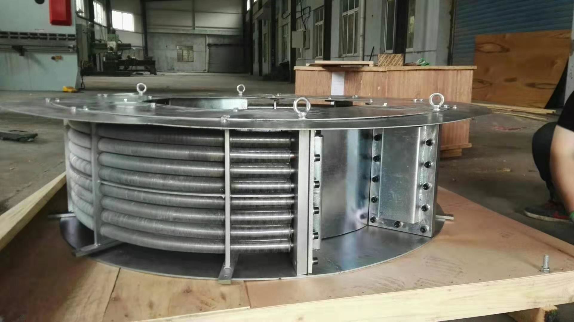 Copper Nickel Tube Thrust Bearing Oil Cooler For Turbine And Generator