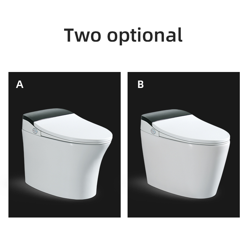Automatic Operation Tankless Auto Wash Toilet With 305MM/400MM Roughing - In