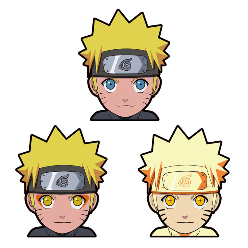 Stock Size Waterproof Lenticular Sticker Naruto Lenticular Stickers Motion Lenticular Stickers