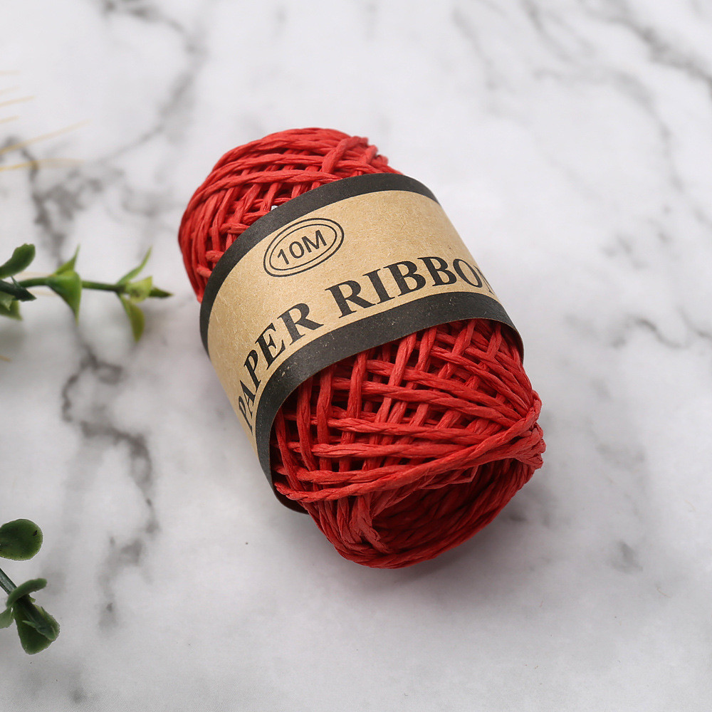 Colored 2mm Paper Rope 10m Eco Friendly DIY Craft Paper Rope
