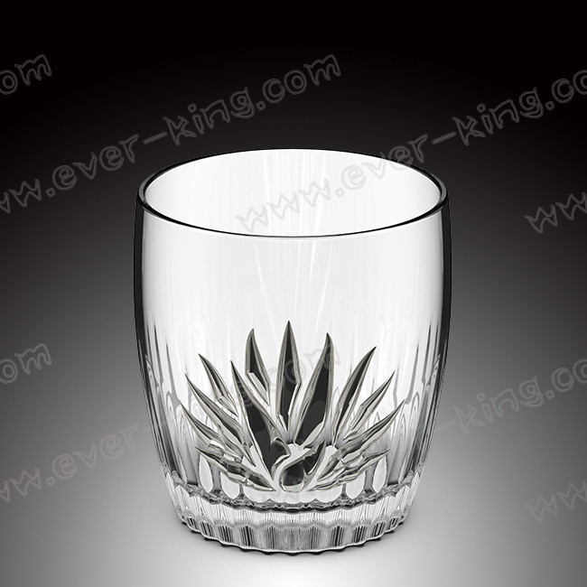 Custom Soda Lime Drinking Beer Glass Round Shaped