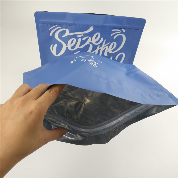 SGS 200g Smell Proof Bag Plastic CMYK With Window