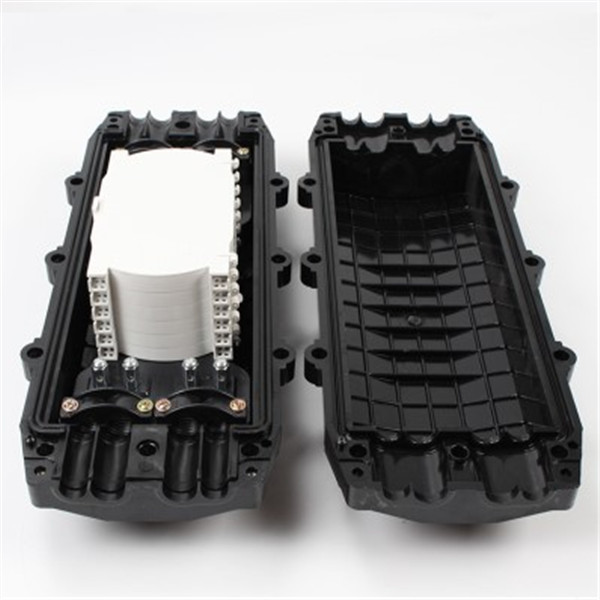 48 Cores Fiber Optic Splice Box Cable Closure PC ABS Material Reliable Sealing