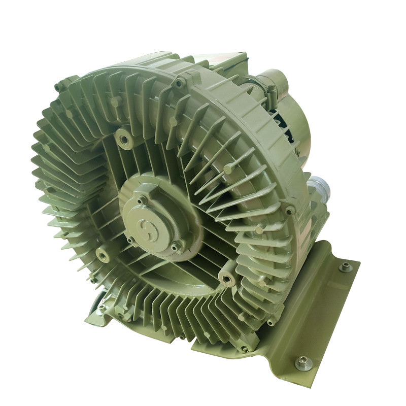 1.1kw Vortex Air Pump , Gas Ring Vacuum Pump For Face Mask Machine