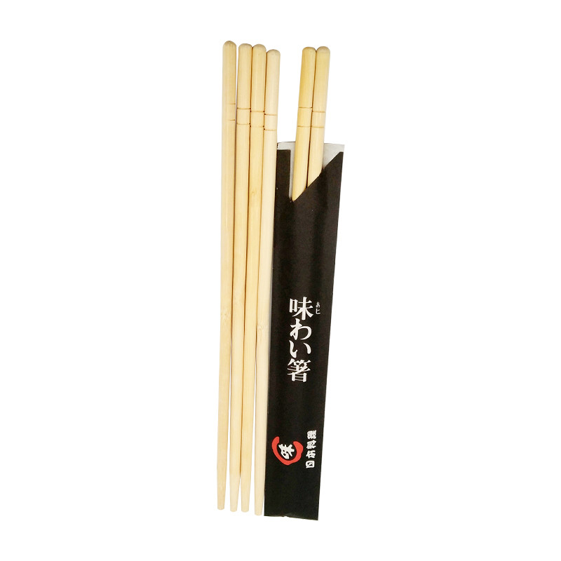 6.0mm Sushi Chinese Bamboo Chopsticks , Workmanship Natural Wood Chopsticks