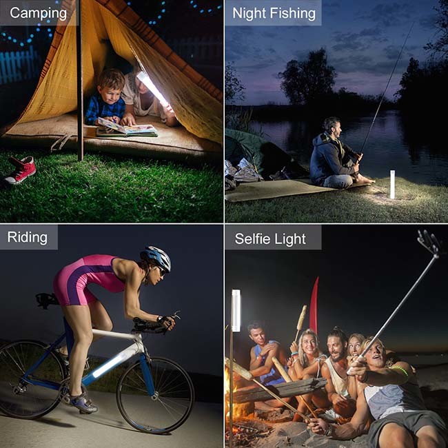 Waterproof 6500K Portable Emergency Light 6W IP65 Attahced On The Iron Materials Easily