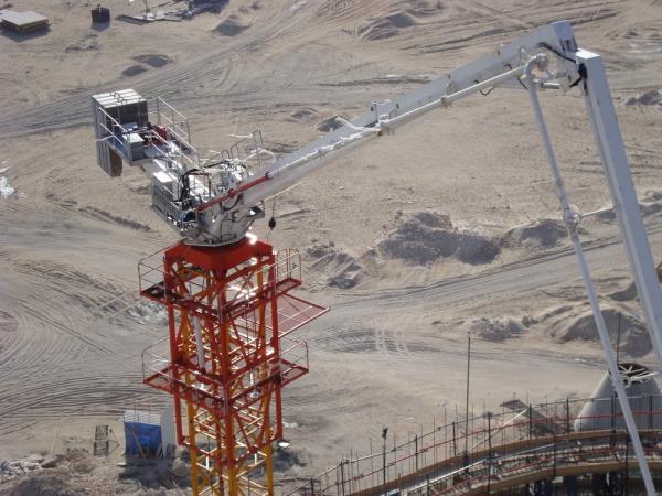 Quality Tower Hydraulic Placing Boom , Concrete Boom Placer 40m Stationary Height for sale