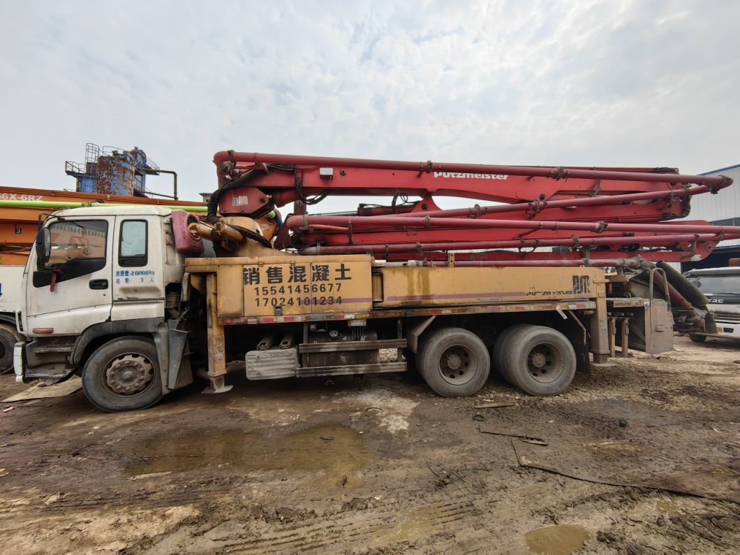 2007 Putzmeister Concrete Boom Pump Used Heavy Equipment