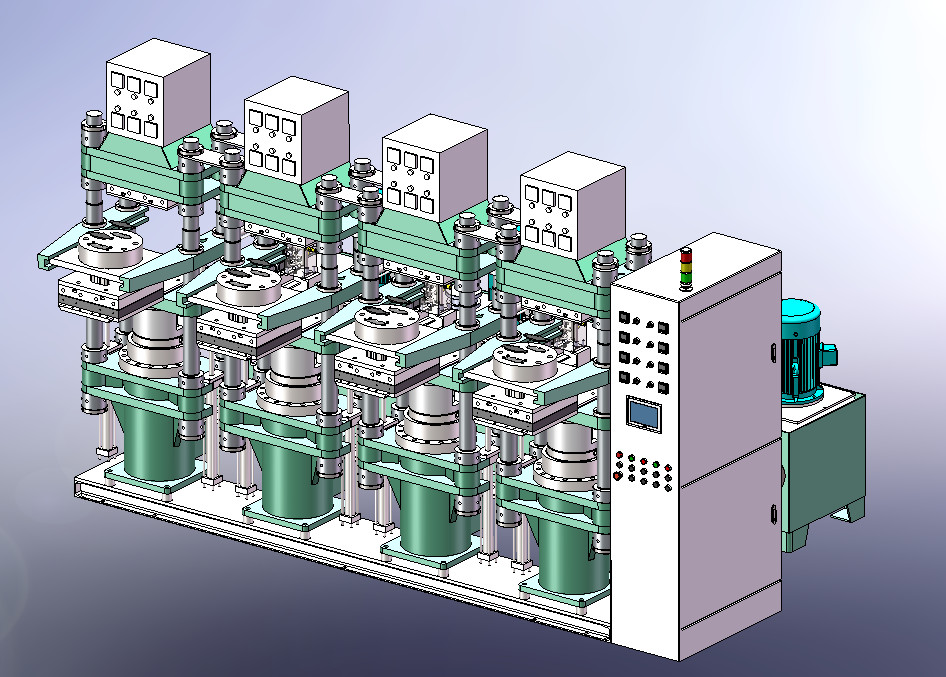 Hydraulic Hot Press Machine Safe And Stable Operation 7*24 Remote Service