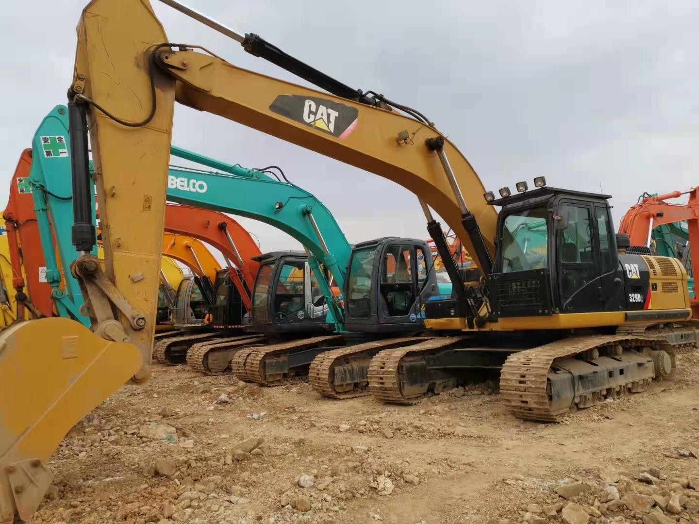 C9 Engine 1.7m3 Bucket 30 Ton 330C Used CAT Excavator
