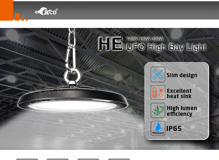 22000Lumen 200w LED High Bay Lights