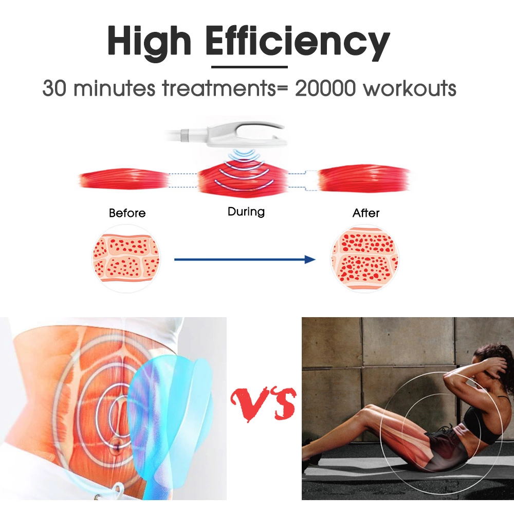 Advanced EMS Slimming Machine 150HZ Frequency For Cellulite Reduction