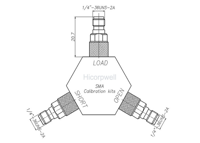 SMA-K Calibrator Specifications SMA Fibers Optic Patch Cables