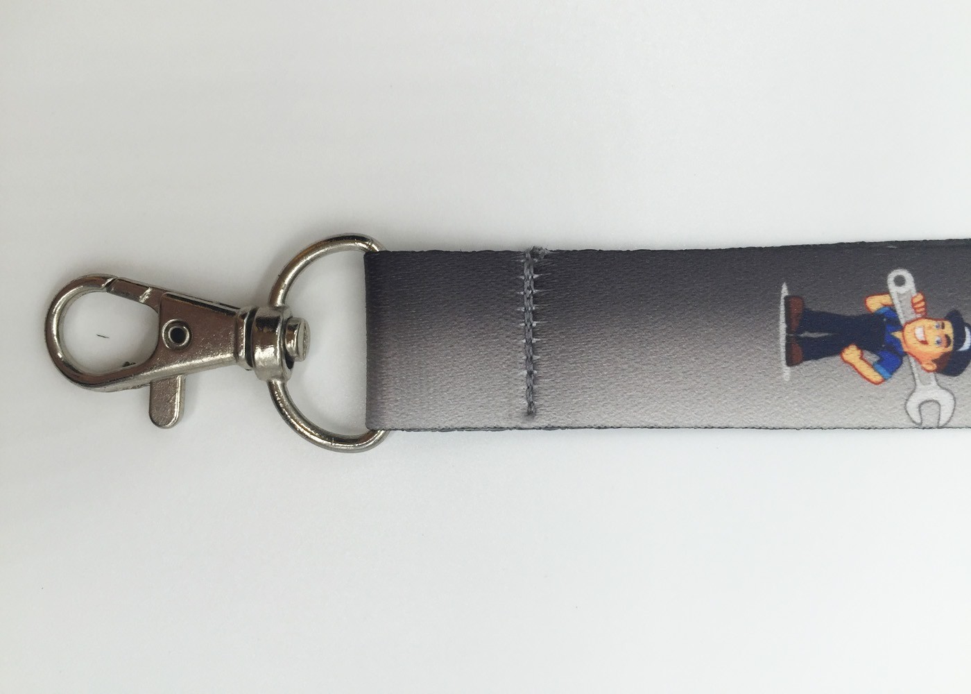 Silk Screen Printing Dye Sublimation Lanyards , Embroidered Lanyard For Whistle