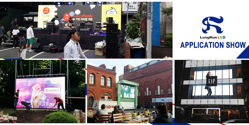 High Gray Scale PH6mm Outdoor Fixed LED Display For Business Establishments
