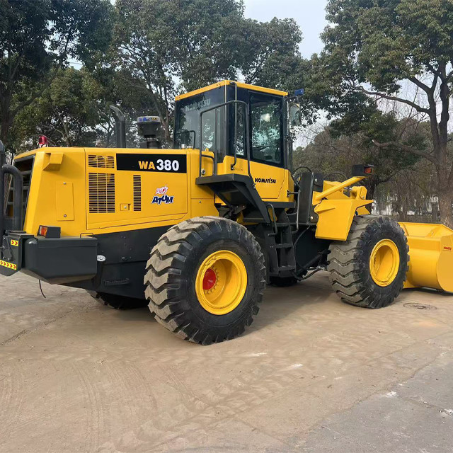 Reliable Komatsu WA380 Used Wheel Loader Durable and High Performance  Wheel Loader Construction Equipment