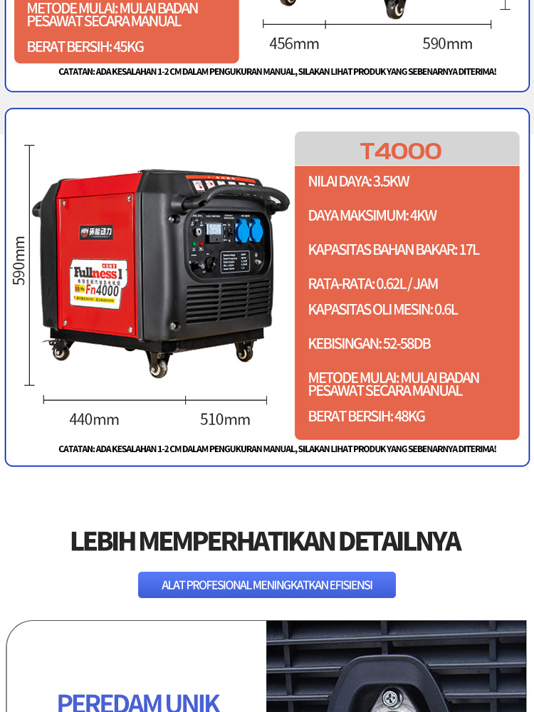 Kemage 10kw gasoline generator super silent gasoline generator