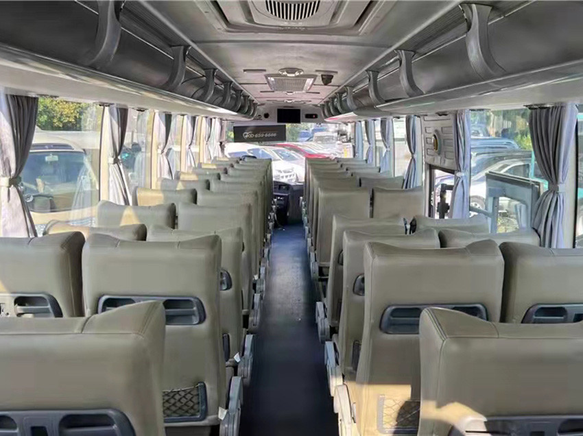 Euro 5 LHD Diesel Used Passenger Bus 55 Seats Yutong ZK6125HQT5Z