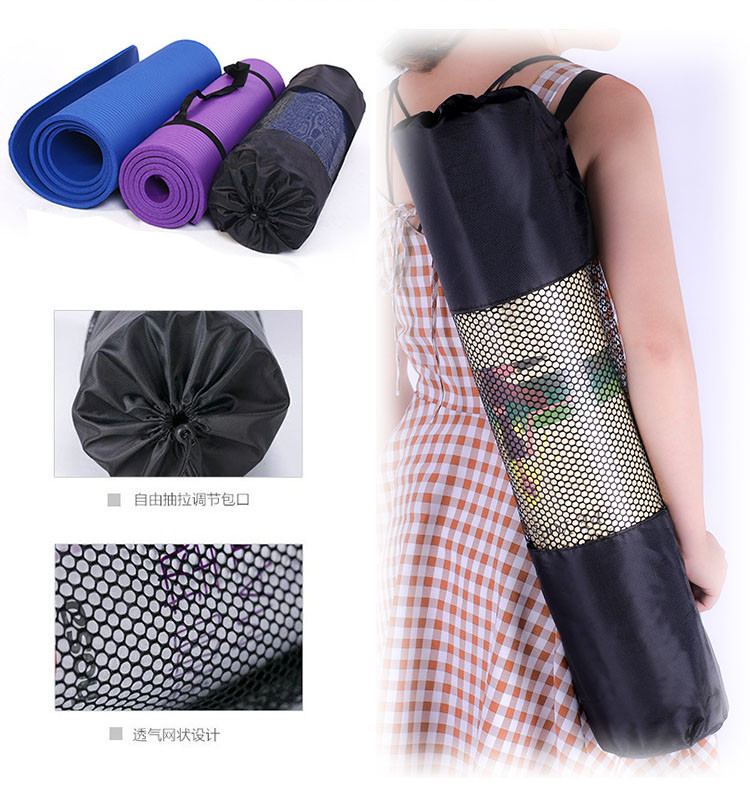 TPE New Non Slip Rubber 4mm Printing Thick Non Slip Exercise Mat Sweat Resistant