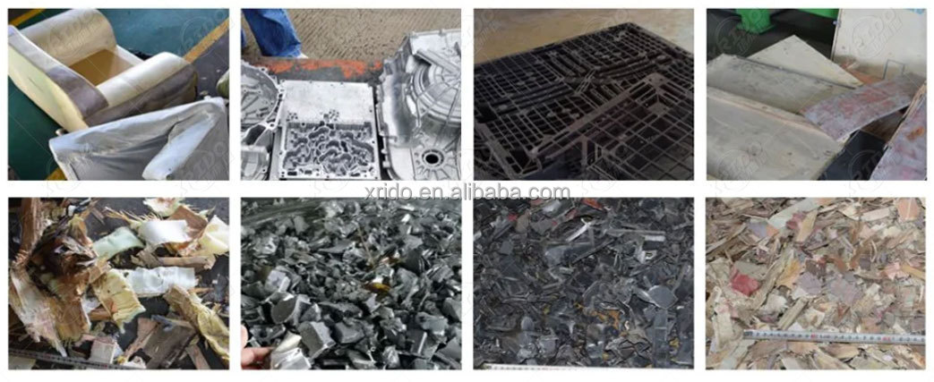 Copper Wire Shredder 300 Kg/H-22000 Kg/H Aluminium Can Shredder