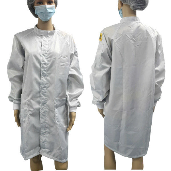 Anti Static 2.5mm Grid ESD Safe Clothing For EPA Areas