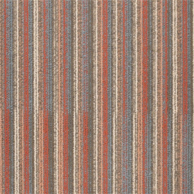 Tufted multi level loop 65%unicolor 35%invista nylon 6 carpet tile