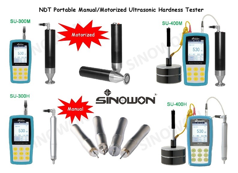 Motorised NDT Leeb Ultrasonic Portable Hardness Tester Durometer Small Size