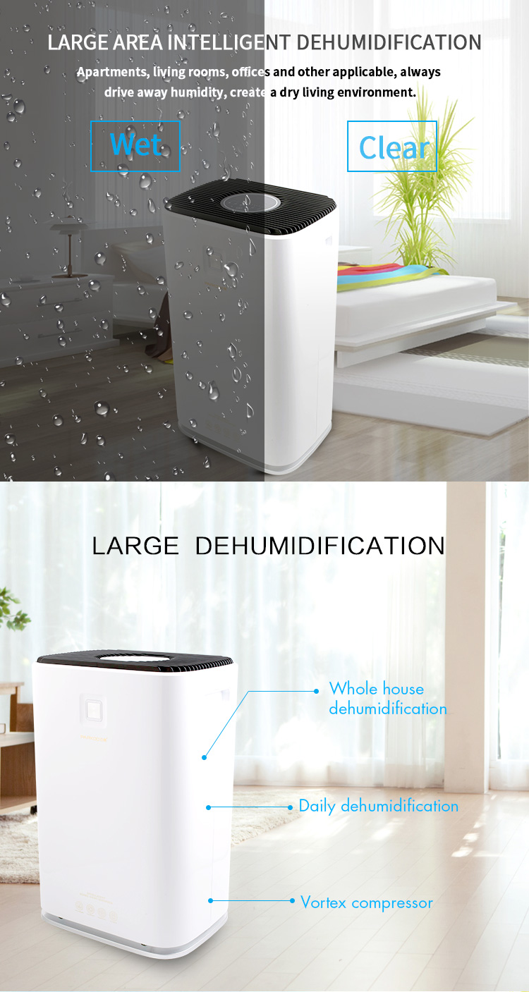 Air Purify Decrease PM2.5 5600ml Home Air Dehumidifier