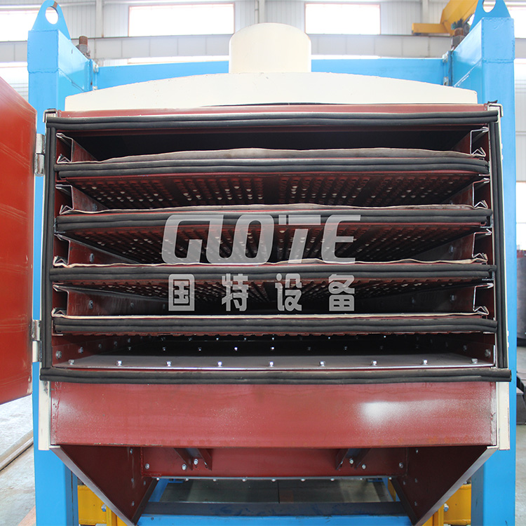 Petroleum Coke Gyratory Filter Rubber Powder Sweco Plastic Granule Flat Vibrating Screen