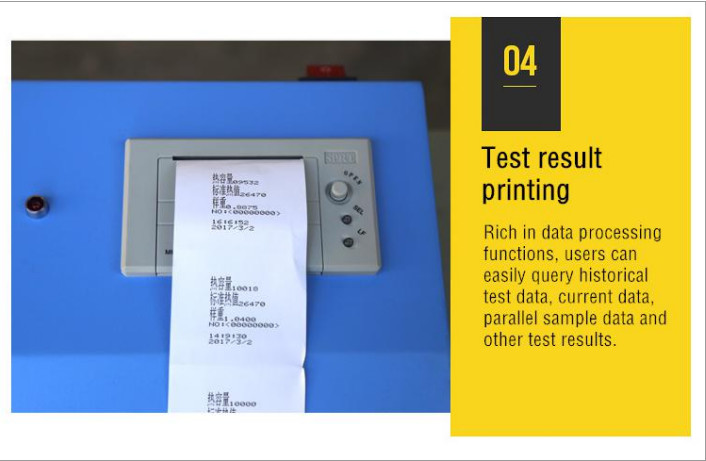 Lab Testing 220V 50Hz Calorific Value Coal Calorimeter