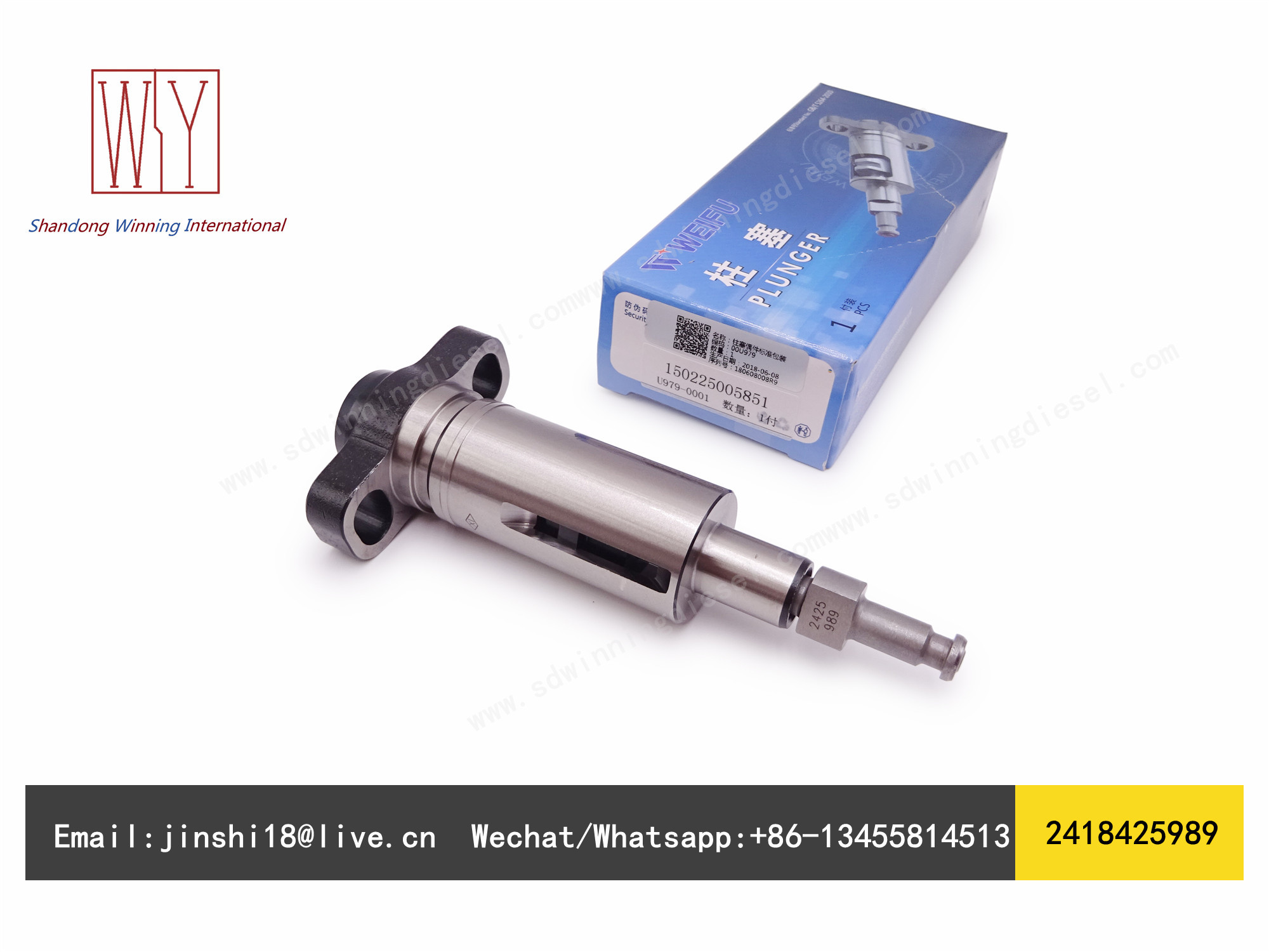 WEIFU GENUINE AND BRAND NEW DIESEL FUEL INJECTION PUMP PLUNGER 2418425981,2418425987,2418425989