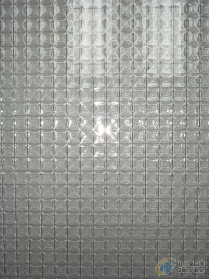 3300x6000mm Mistelite Flutelite Millenium Coloured Frosted Patterned Glass