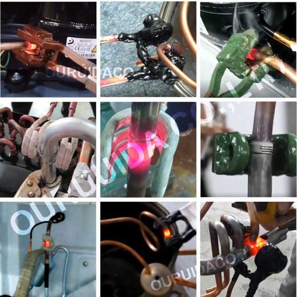 Intelligent Induction Heating Machine Of Aircraft Engine Blade Repair Nickel Brazing Heat Treat DSP-50kw