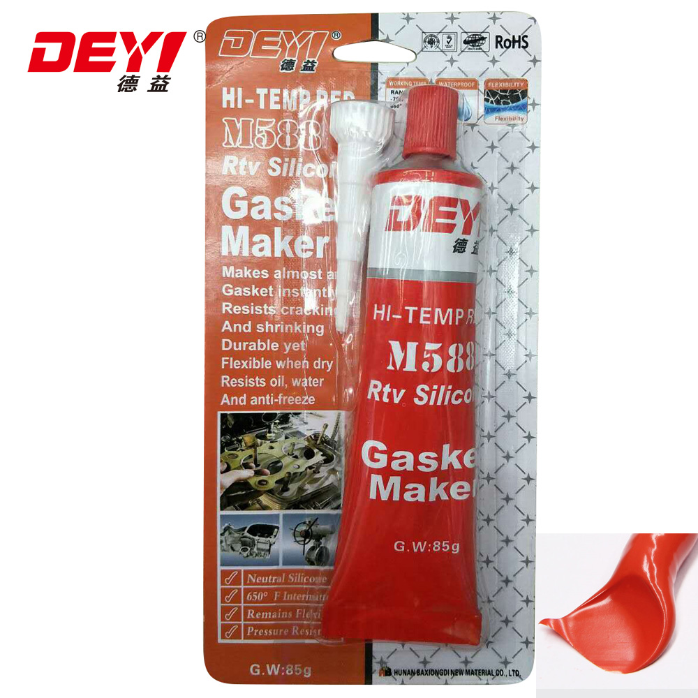 High Temperature Resistance Silicone RTV Gasket Maker Sealant For Metering Equipment