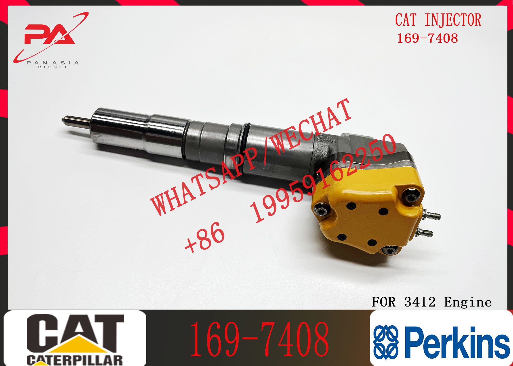 Fuel Injector 174-7526 179-6020 20R-4148 232-1171 232-1183 4CR01974 169-7408
