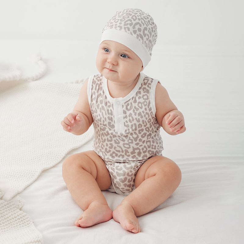 In Stocks Custom Color Printing Baby Rompers 97%Bamboo 3%Spandex Snaps Design Baby Clothing