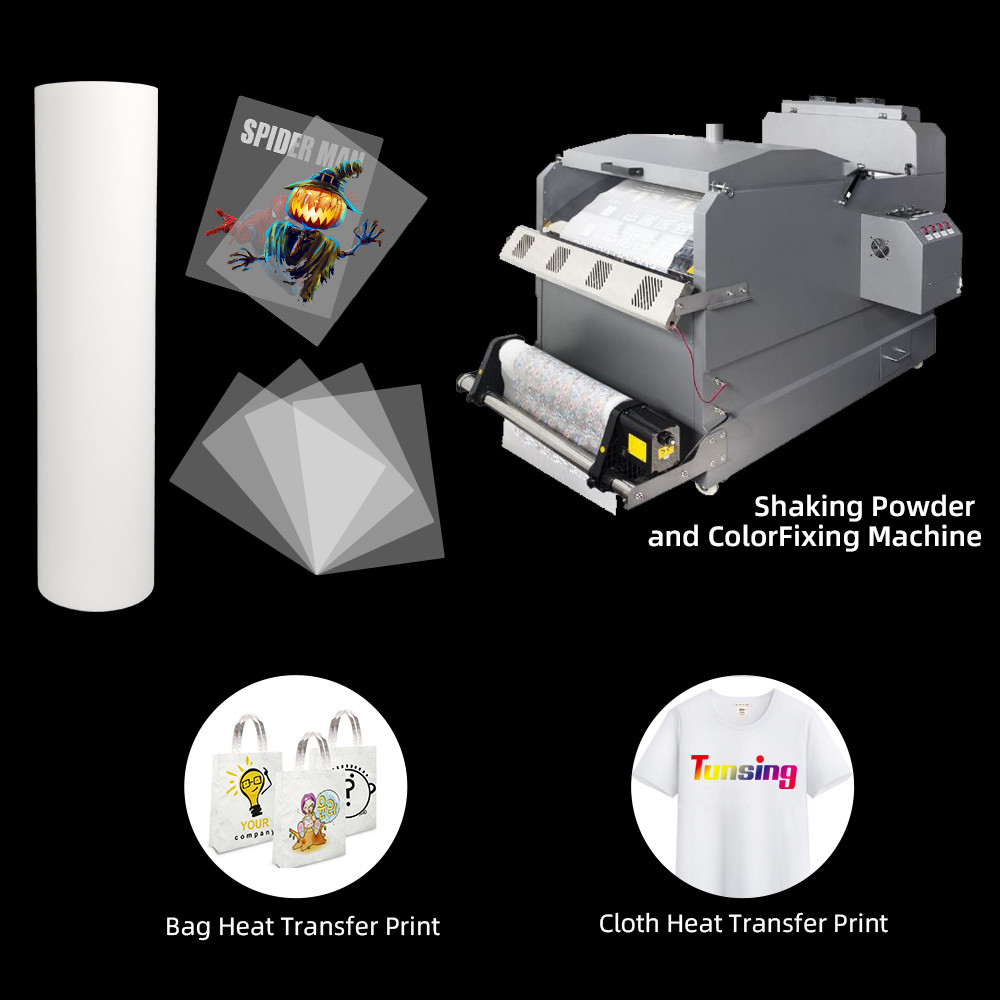 30cm 60cm Width DTF PET Printing Film Hot Peel