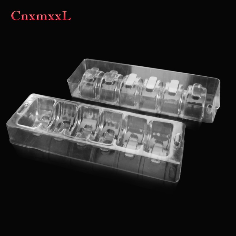 macaron box packaging plastic inner tray clear plastic tray macaron holder blister tray for big size 6pcs macaron