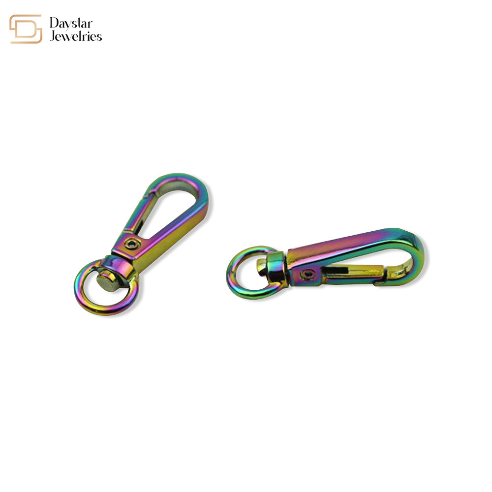 Metal Accessories Swivel Snap Hook , Bag Chain Lobster Claw Clasp