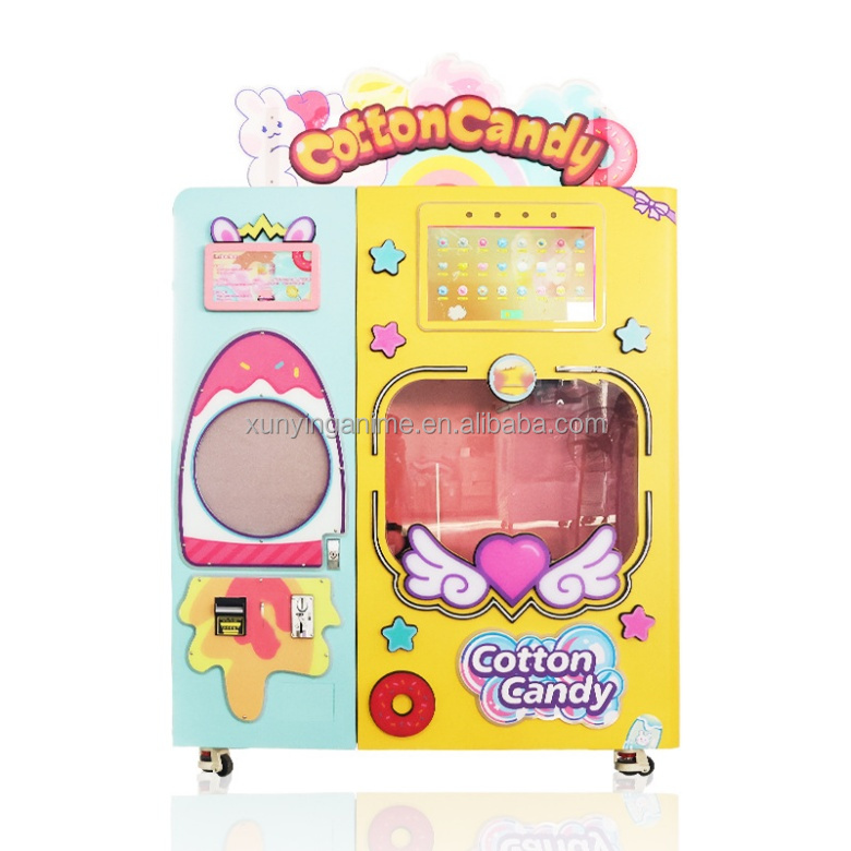 OEM Robot Automatic Cotton Candy Machine 180KG 21.5inch