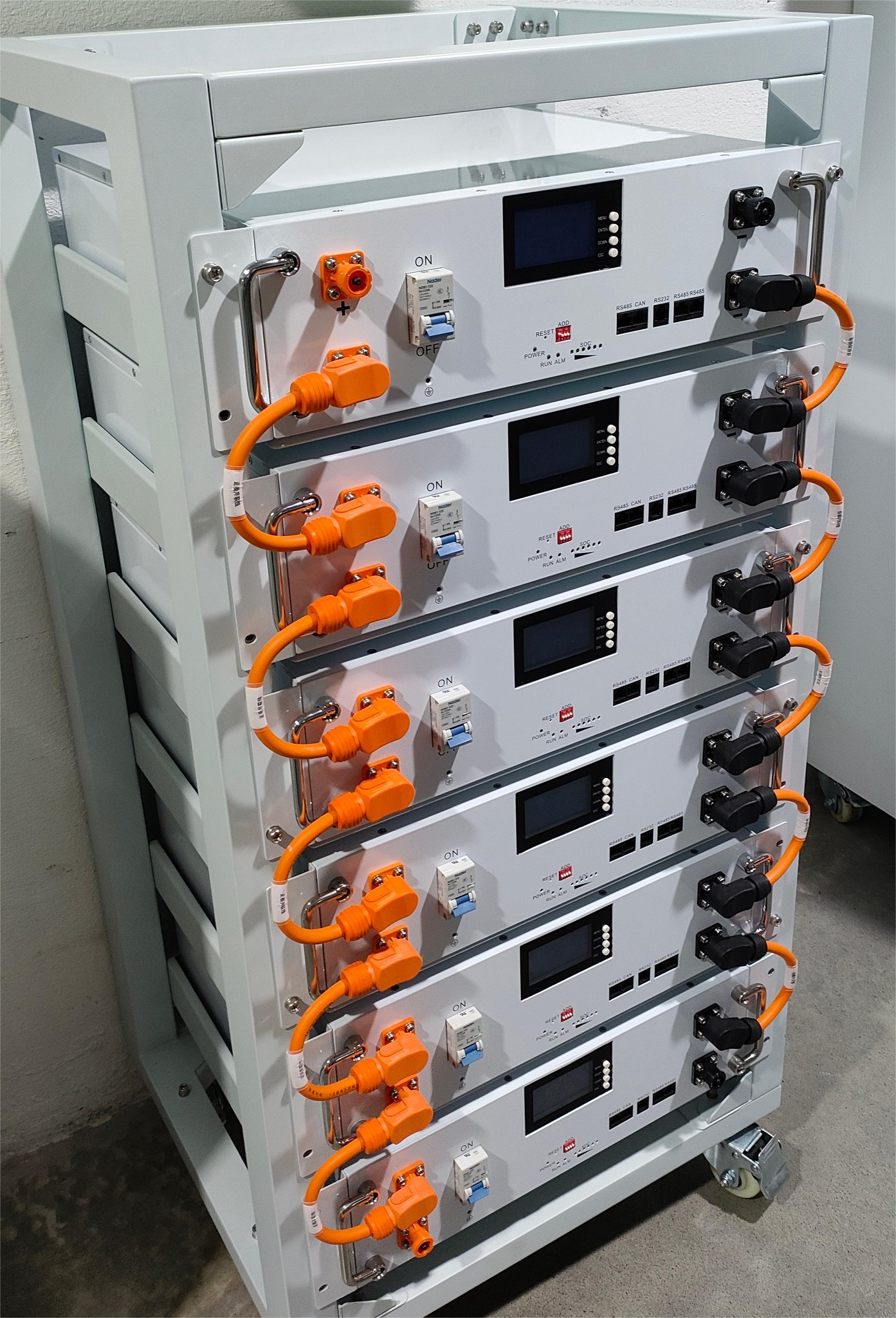 48V 100Ah 16S1P Rack-Mount Lithium Battery with BMS for Solar Energy Storage High Efficiency Long Life Safe and Scalable Solution