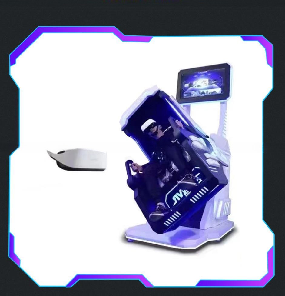 Crazy Arcade Virtual Reality 360 VR Roller Coaster Machine 9d Customizable