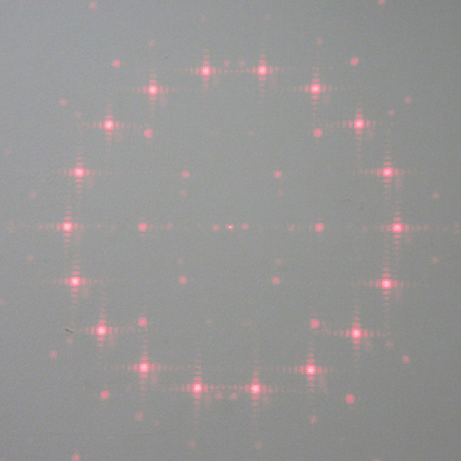 18 Point Circle Red Line Laser Module Mini Laser Atmosphere Light