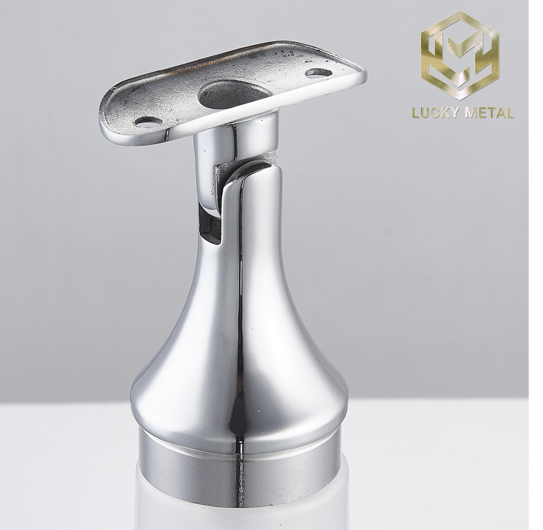 304 Grade Stainless Steel Tube Pipe Joint Connector Fittings For Outdoor Balustrade Handrail Railing Accessories