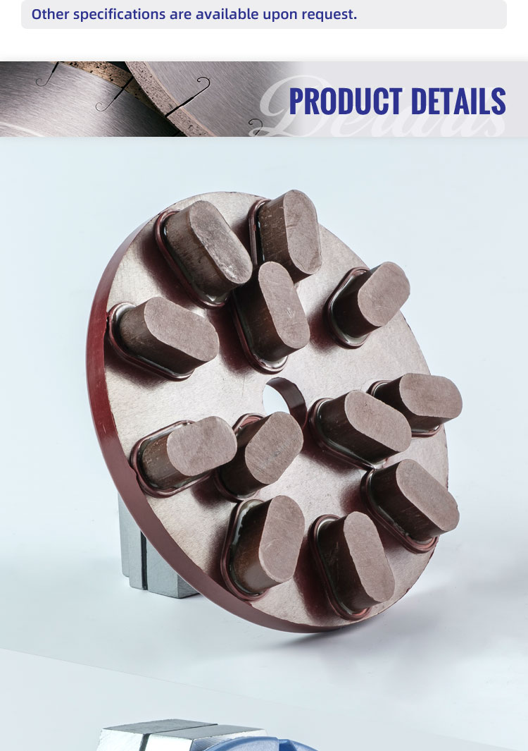 Resin Diamond Polishing Pads for Customized Wet on Grinding Disc of Granite Stone