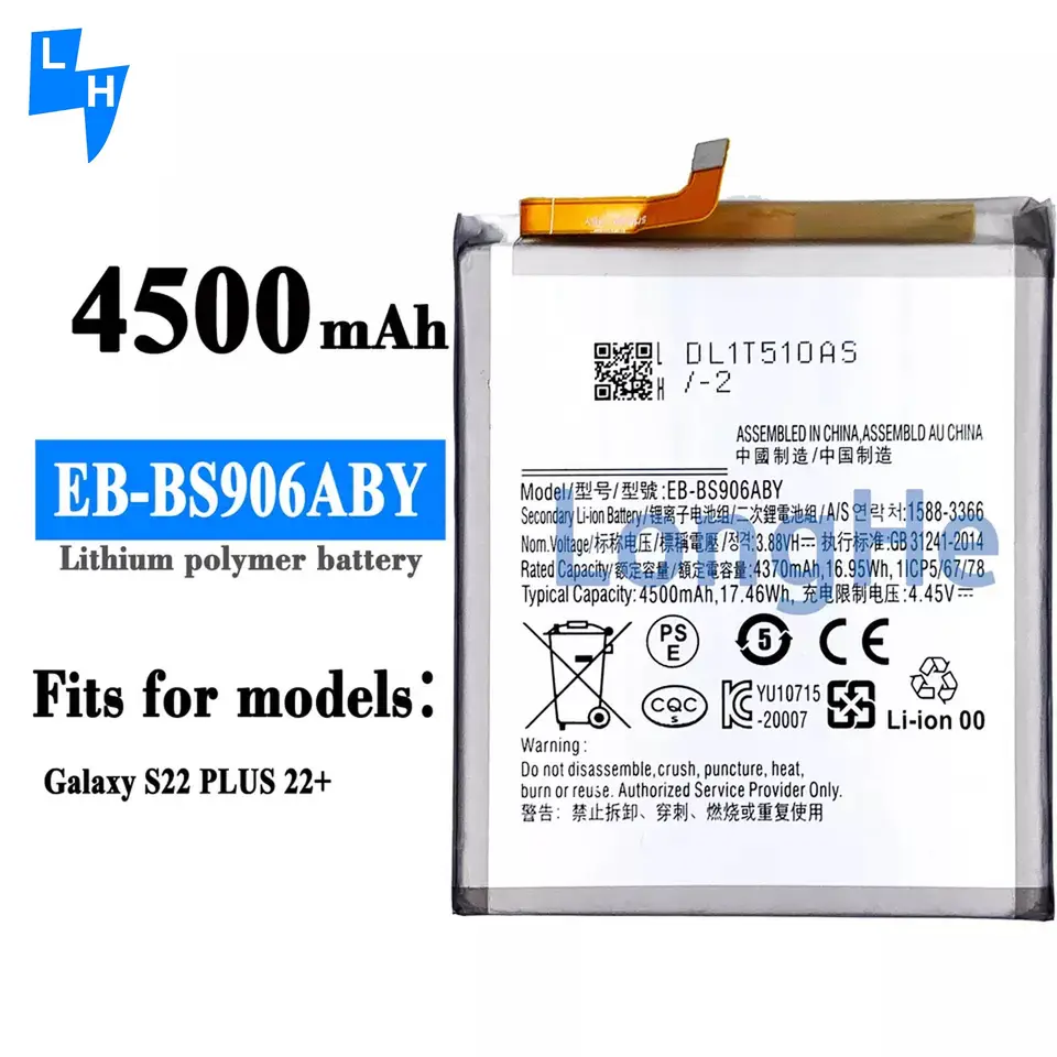 EB-BS901ABY EB-BS906ABY EB-BS908ABY Battery for Samsung S22 S22 S22 Ultra Full Range