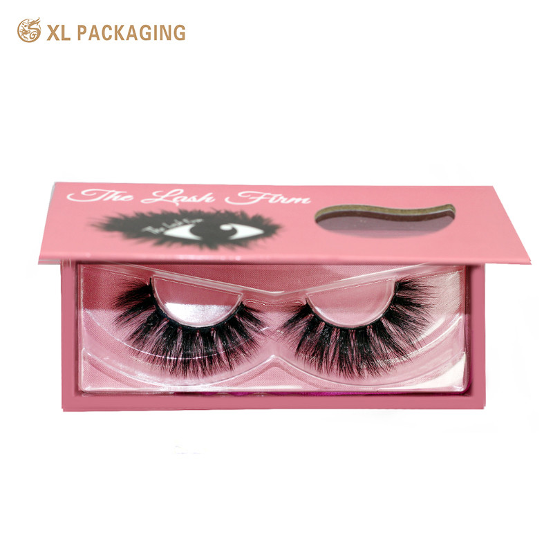 Wholesale Custom Printing Rigid Cardboard Paper Box Cosmetic Paper Box False Eyelash Packing Box