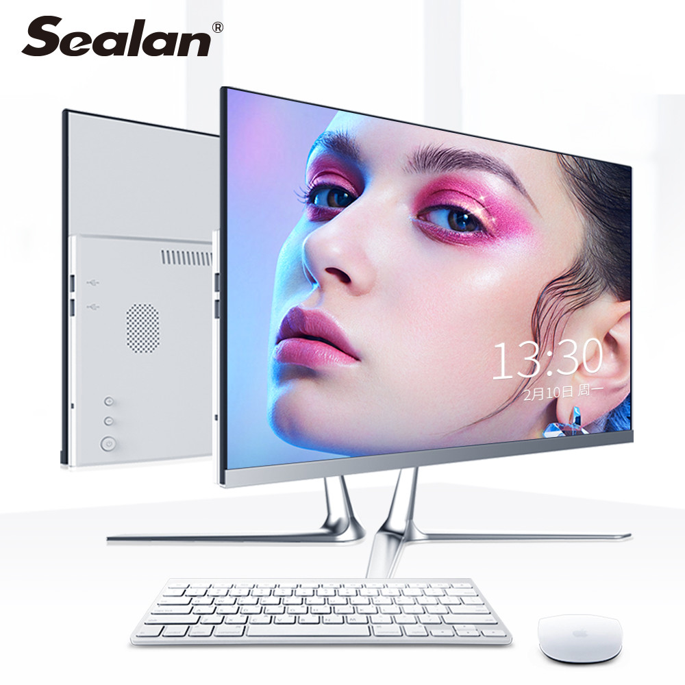 Core I7 3537 23.8inch All In One White Computer Camera 2.0M Pixel