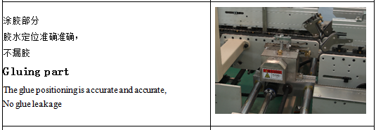 CQT1500 Corrugated Box Folder Gluer Side Pasting for Speed Automatic Folding and Gluing
