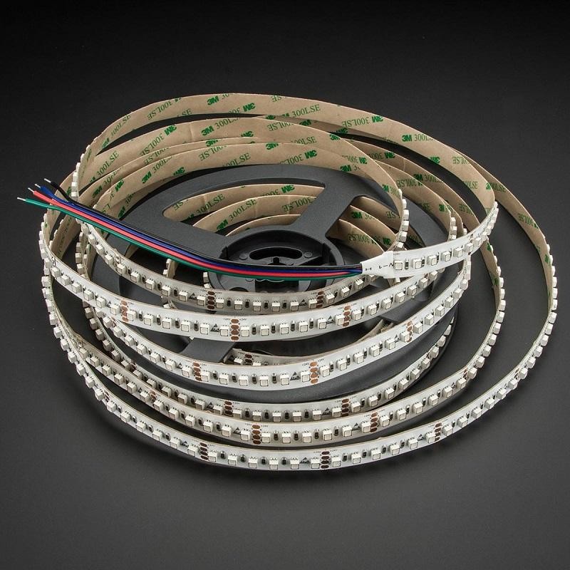 Newest SMD 3535 RGB LED Strip 24V 120LEDs/m 10mm Wide
